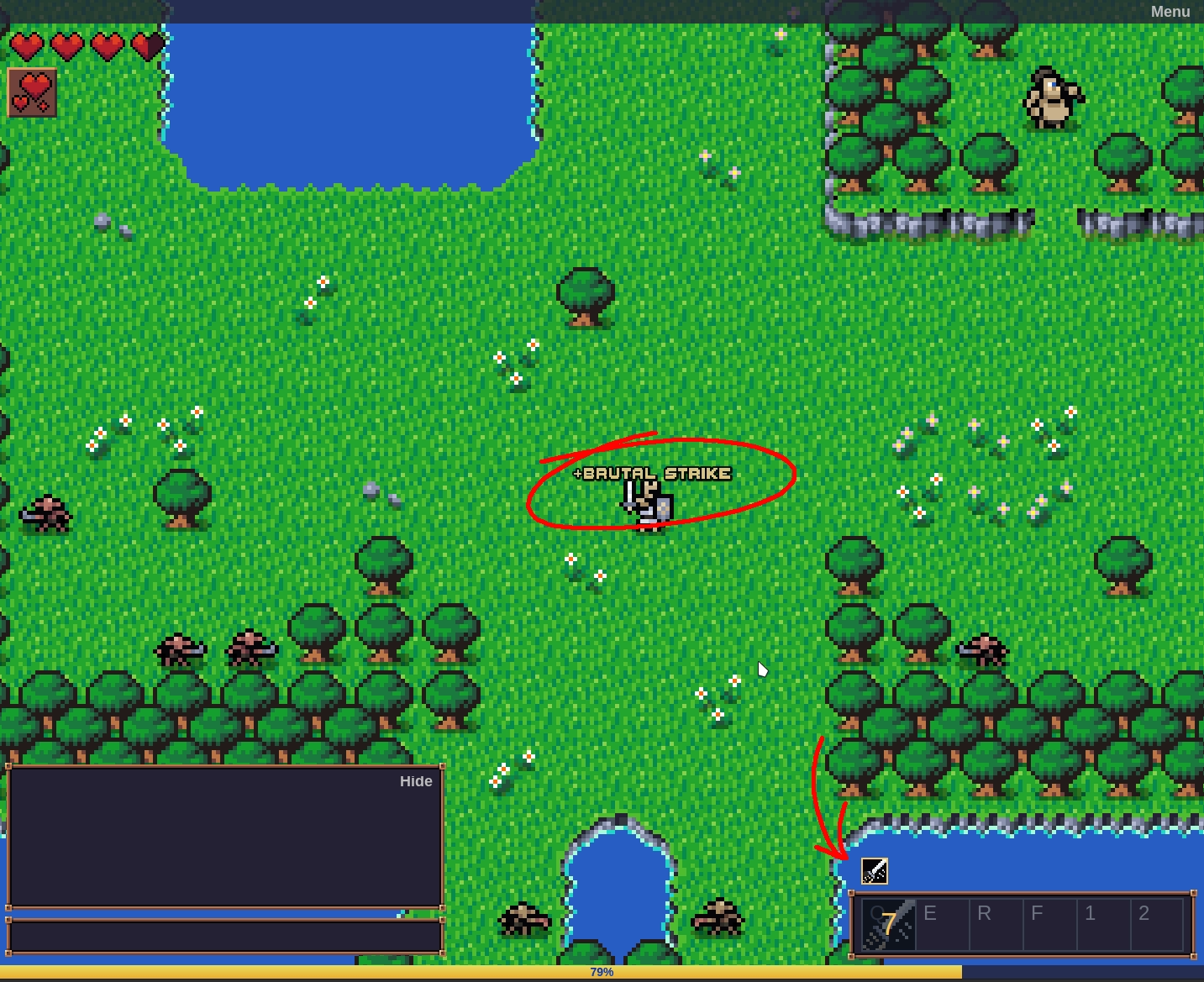 Showing off a buff icon when using an ability with the floating combat text.